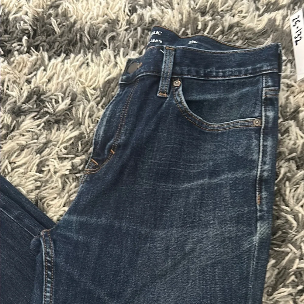Banana Republic Blue Straight Jeans with Vintage Appeal
